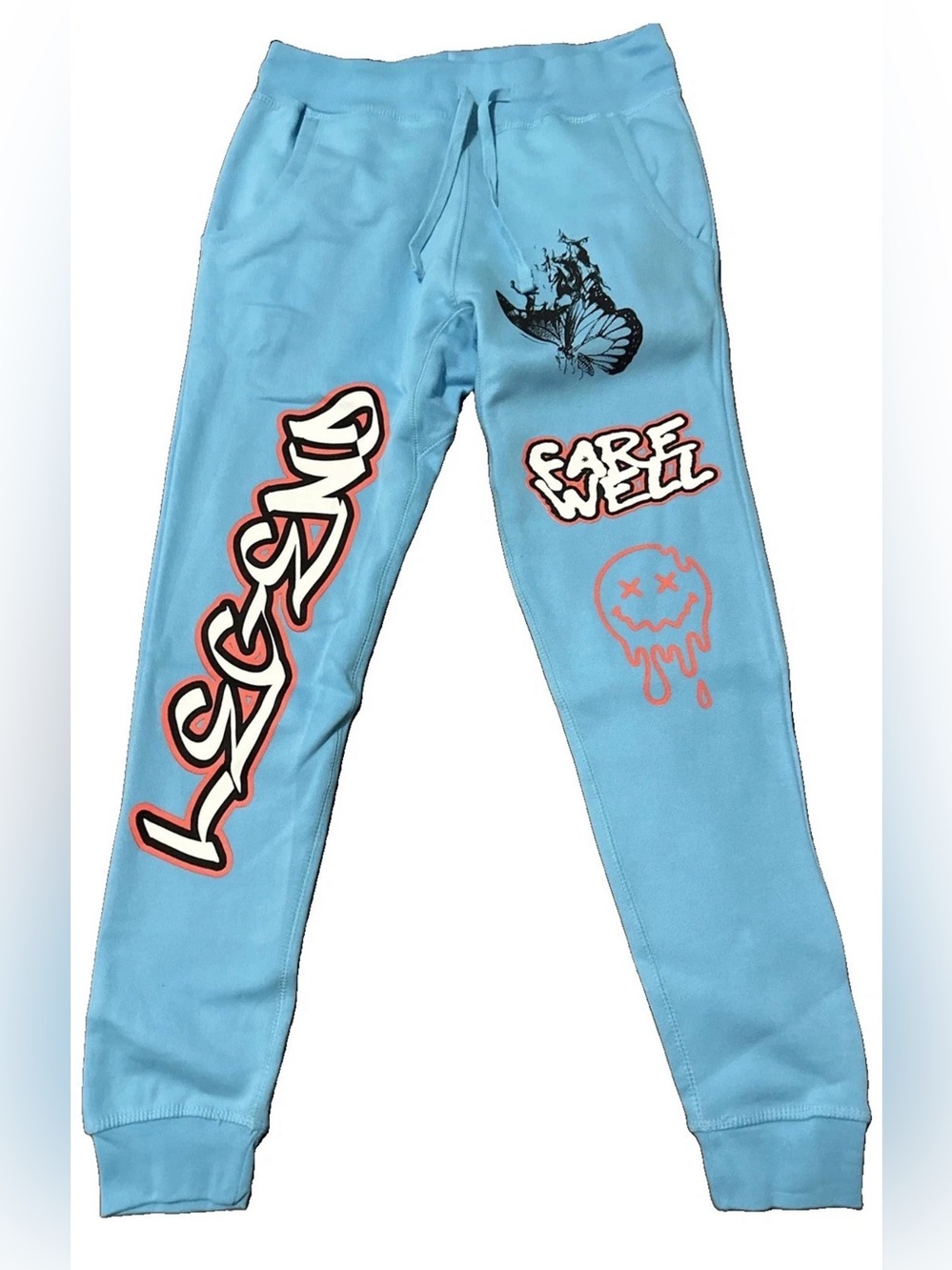 Fare Well Legend Light Blue Jogger Size Large New